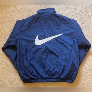 Vintage Nike Big Swoosh Reversible Windbreaker Jacket